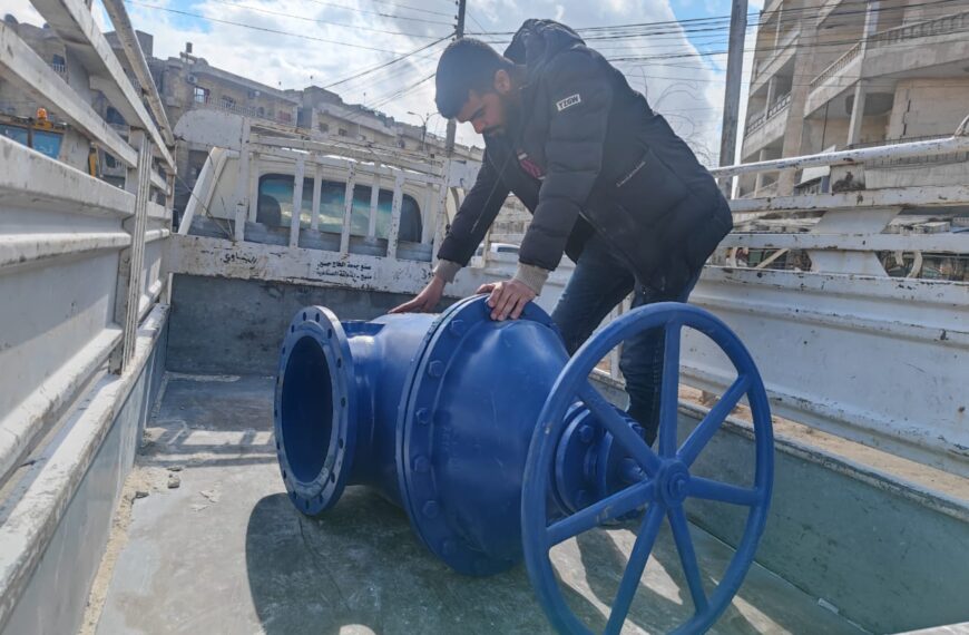 Replacement of Main Valves for the Manbij Water Network