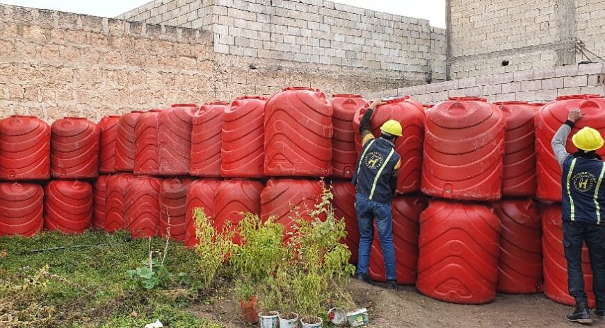 Supply and Installation of Polyethylene Water Tanks