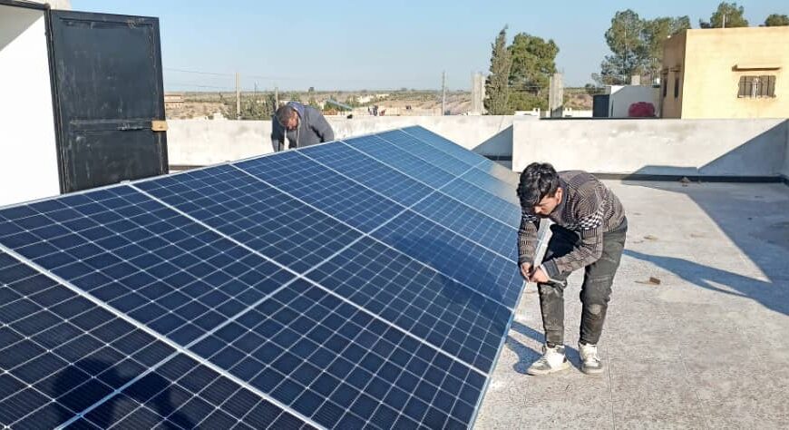 Supply and installation of solar power for the Education Committee…