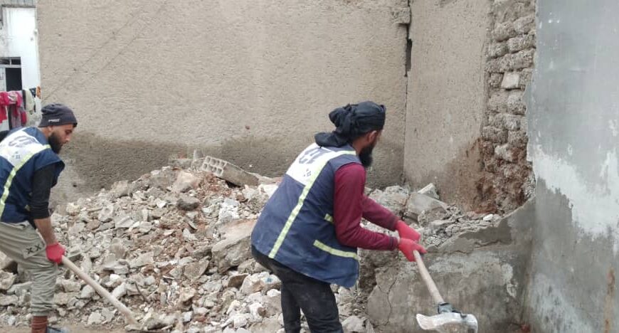 Repairing Private Homes in Raqqa Province