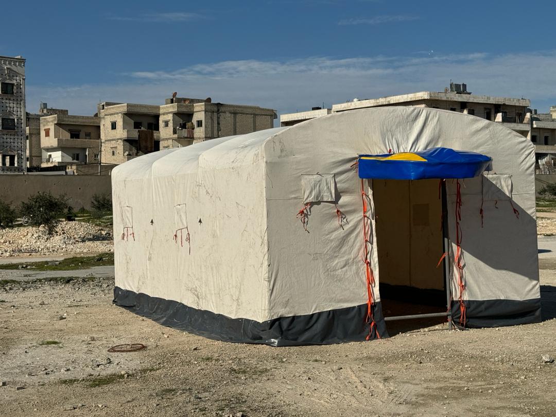 Manufacturing and Installing Shelter Tents in Raqqa